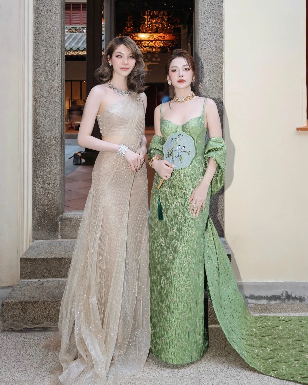 Chi Pu, Marian Rivera, Orm Kornnaphat, sao châu Á, sự kiện Singapore