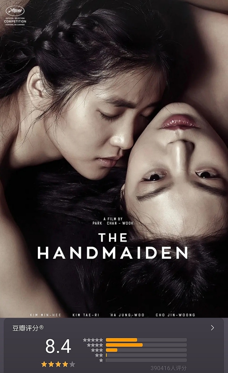 Phim gợi tình, cảnh nóng, Y Tu Mamá También, The Handmaiden, In the Mood for Love