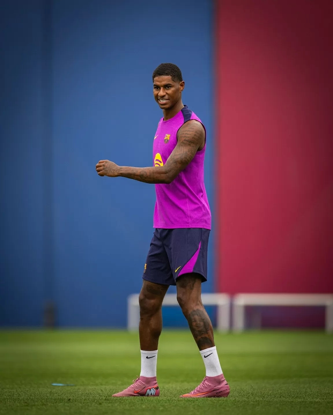 Rashford Barcelona, Rashford tập luyện, chuyển nhượng Rashford