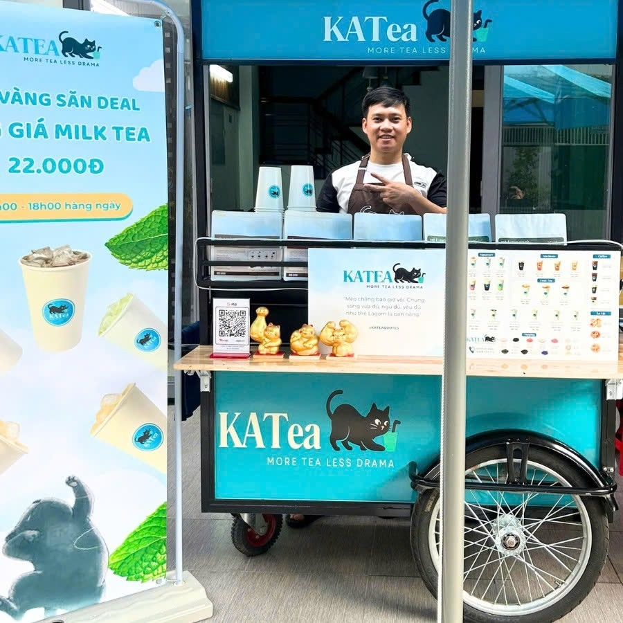 Tuyển nhân viên part-time, bán trà sữa, việc làm Gò Vấp, KATea, nhân viên bán hàng, việc làm sinh viên, tuyển dụng trà sữa