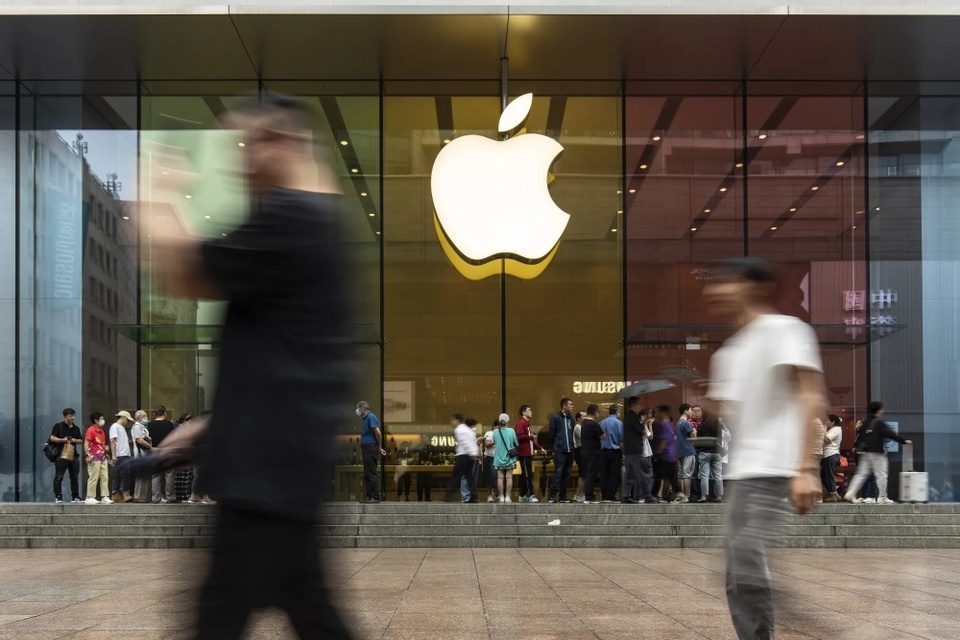 Apple, Trung Quốc, đóng cửa cửa hàng, doanh số iPhone
