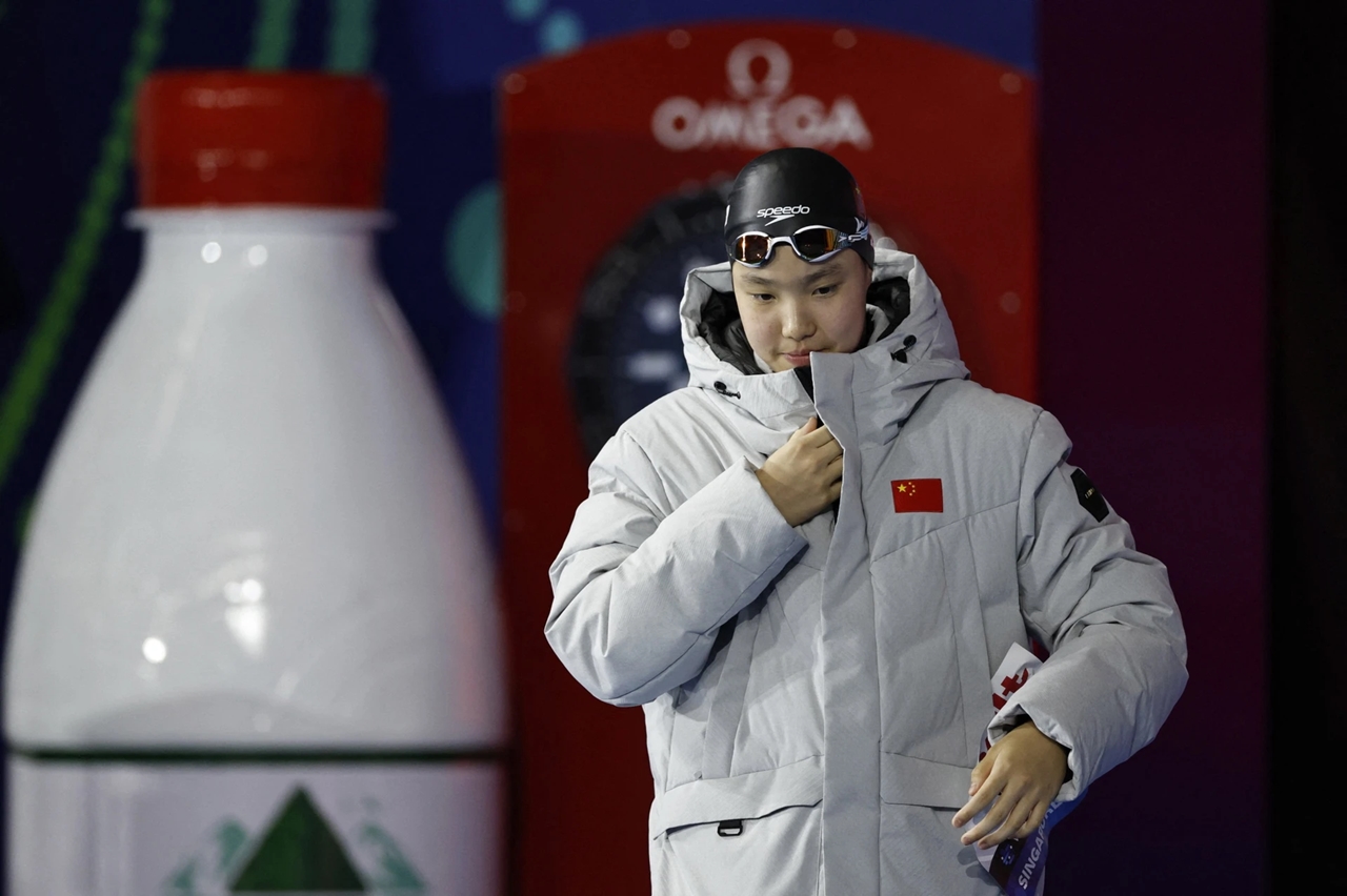 Zidi Yu, thần đồng bơi lội, kỷ lục bơi, bơi lội thế giới, Olympic 2028