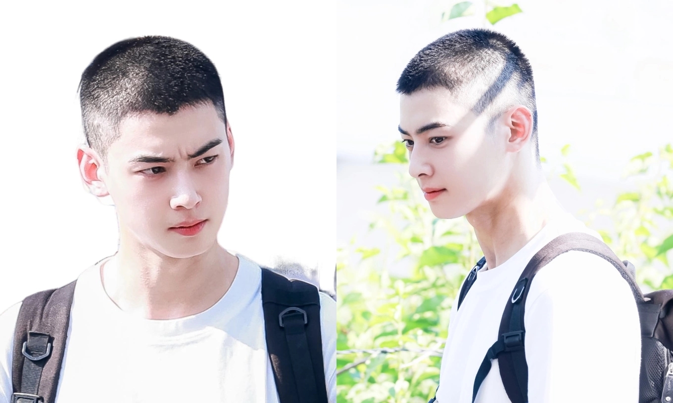 Cha Eun Woo, nhập ngũ, ảnh gây sốt, mỹ nam Hàn Quốc, Astro