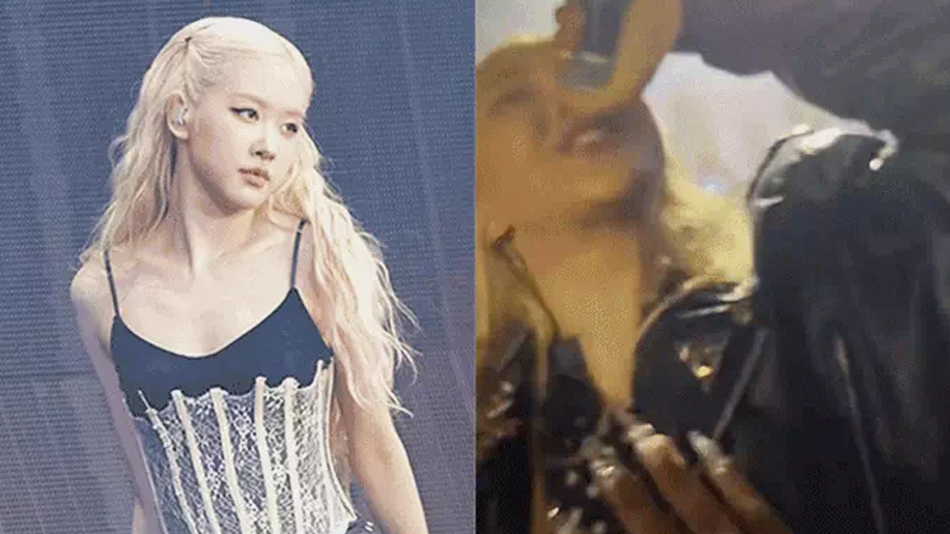 Rosé, BlackPink, quấy rối, concert, fan