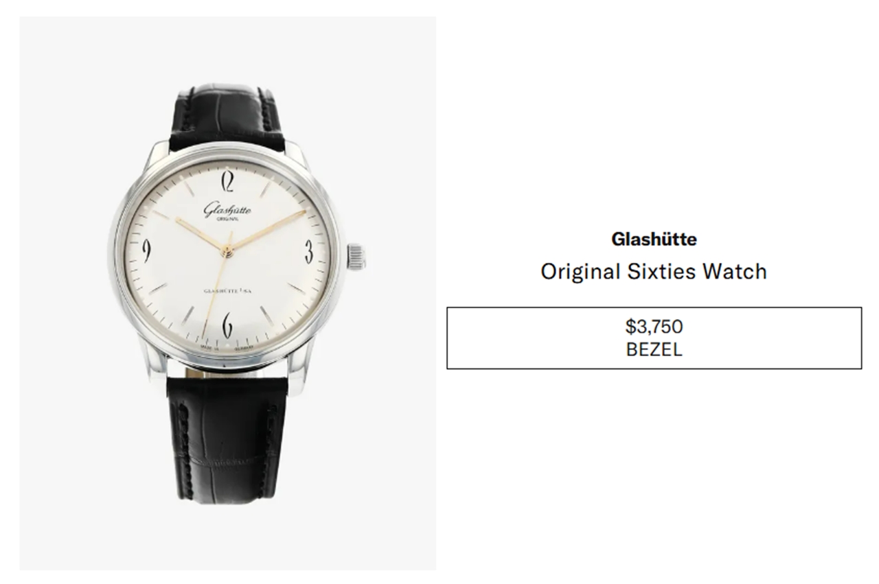 Joseph Quinn, Glashütte Original, đồng hồ vintage, Human Torch, Fantastic Four, đồng hồ Đức, đồng hồ cổ điển