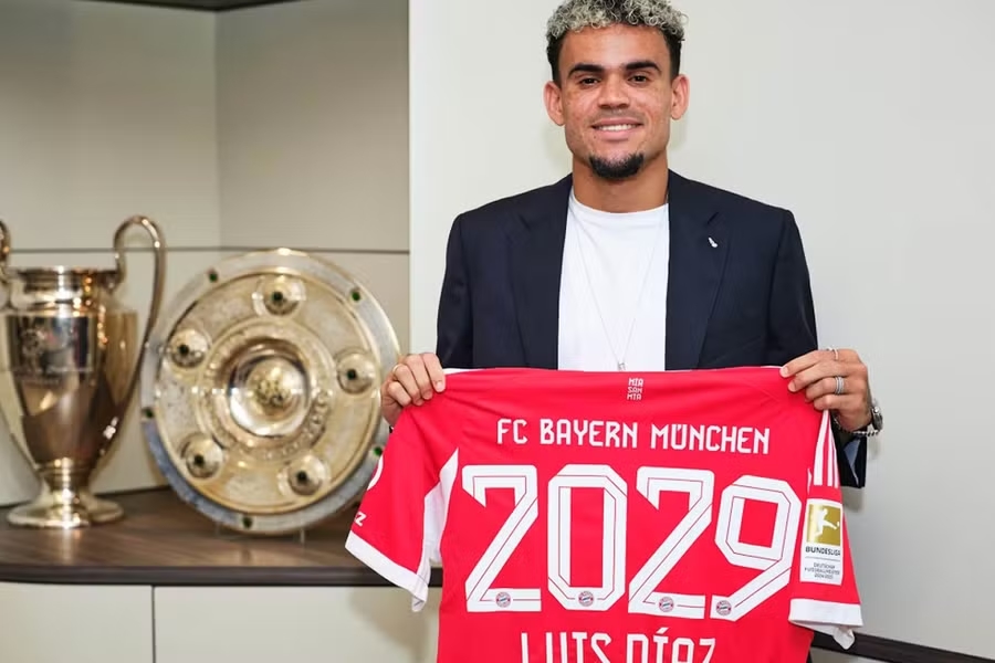 Luis Diaz, Bayern Munich, chuyển nhượng Liverpool, Max Eberl, Bundesliga