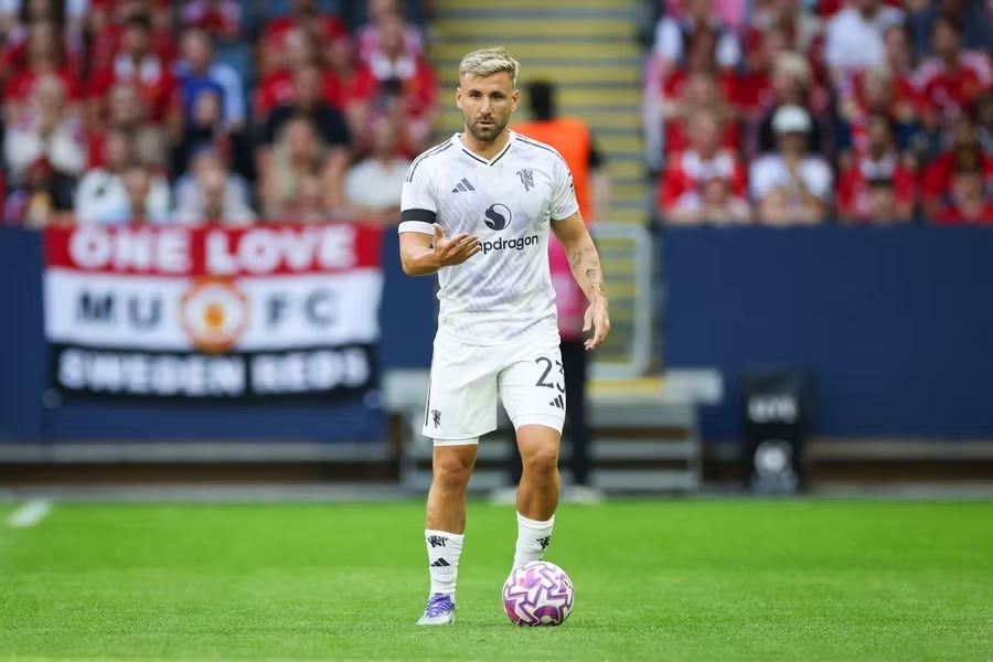 Luke Shaw, Manchester United, phòng thay đồ MU, Ruben Amorim, nội bộ MU