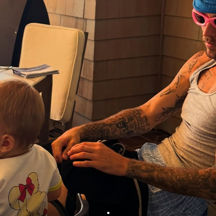 Justin Bieber, Hailey Bieber, con trai Jack, ảnh con đầu lòng, sinh nhật bé Jack