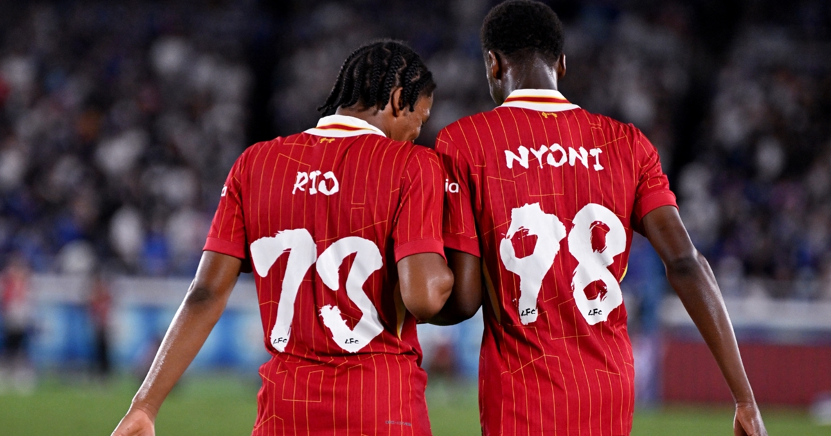 Rio Ngumoha, Trey Nyoni, Liverpool, cầu thủ trẻ Liverpool, du đấu châu Á