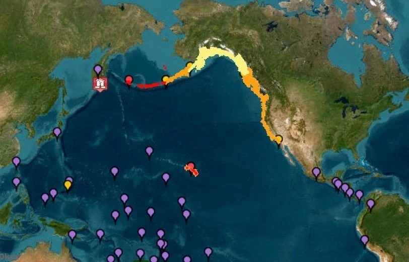 Động đất Kamchatka, sóng thần Thái Bình Dương, cảnh báo sóng thần, Kamchatka Nga, động đất Nga, nhà máy Fukushima, sơ tán khẩn cấp