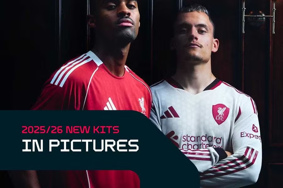 Áo đấu Liverpool 2025/26, Liverpool Adidas, áo sân nhà Liverpool, áo sân khách Liverpool, áo đấu mới Premier League