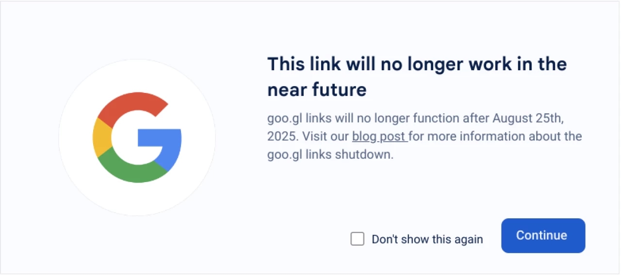 Google, goo.gl, liên kết rút gọn, link goo.gl, URL shortener, Firebase Dynamic Links, xóa link goo.gl