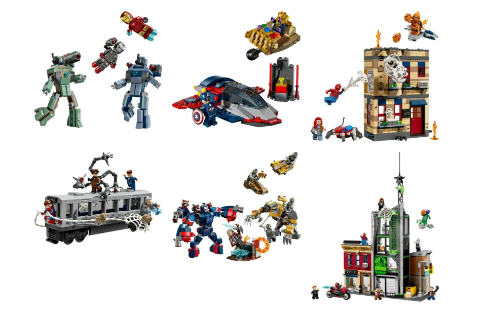 Lego tháng 8/2025, Lego One Piece, Lego Star Wars mới, Lego Marvel, Lego Technic, Lego mới ra mắt