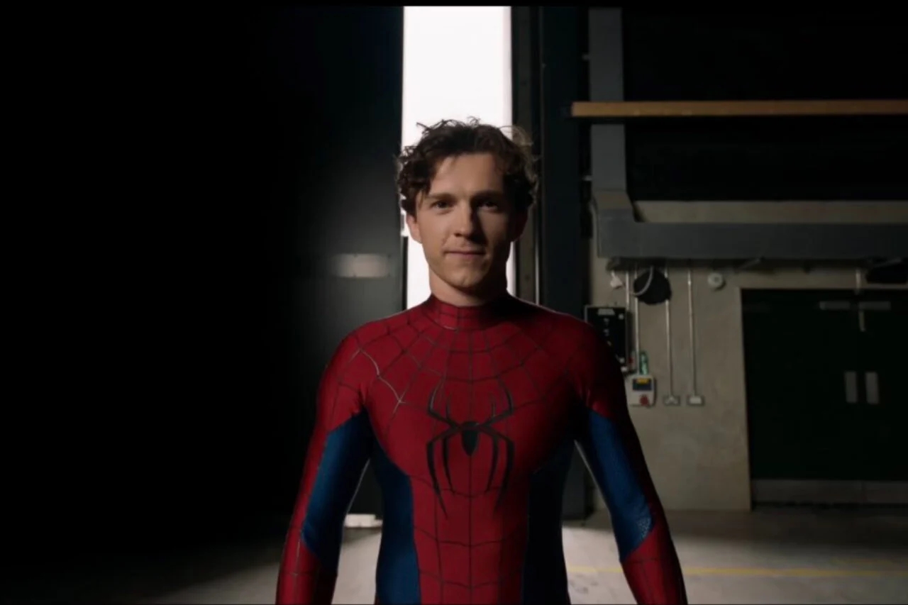 Spider-Man Brand New Day, Tom Holland suit mới, phim Spider-Man 2026, Marvel Studios, Sony Pictures