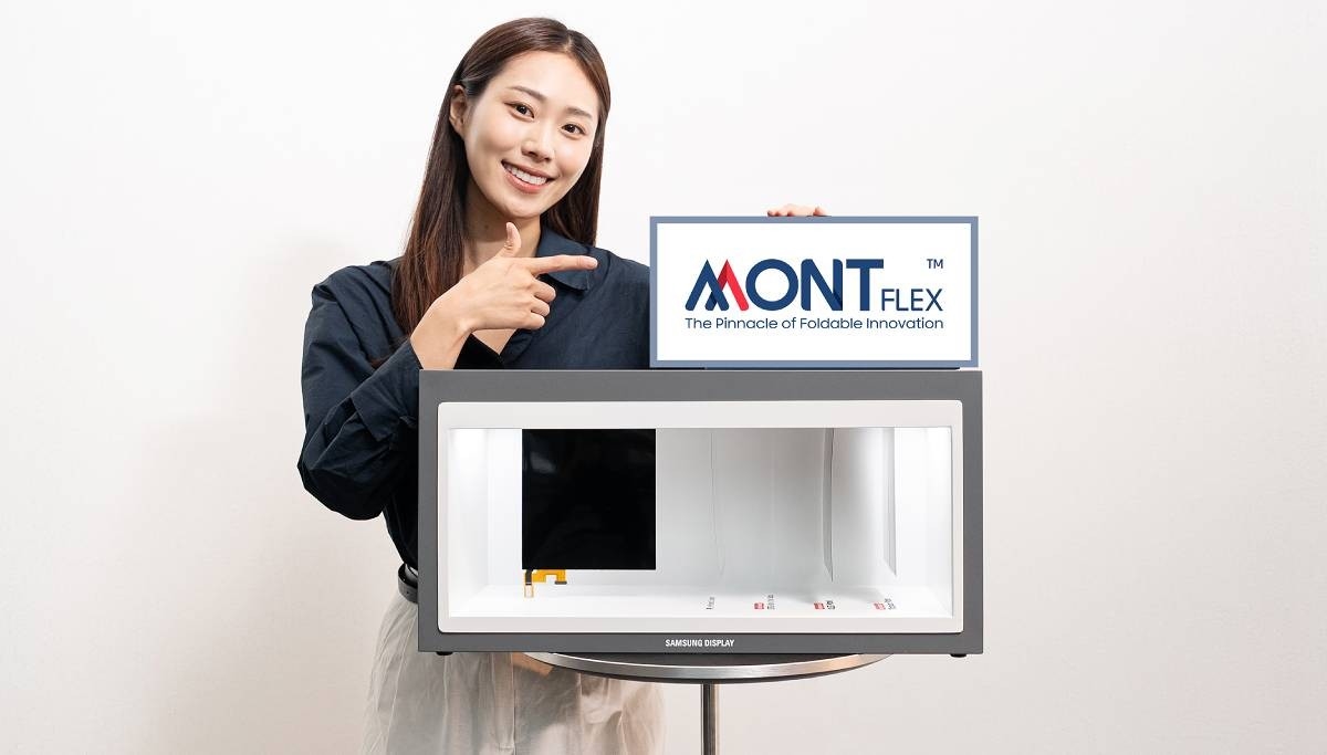 MONT FLEX, Màn hình gập Samsung, Samsung Display, Galaxy Z Fold7, công nghệ UTG, LEAD