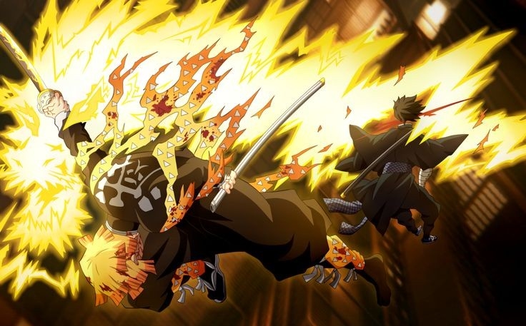 Thanh Gươm Diệt Quỷ, Demon Slayer, Vô Hạn Thành, trận chiến anime, trận đánh cuối, Thượng Huyền, Sát Quỷ Đoàn