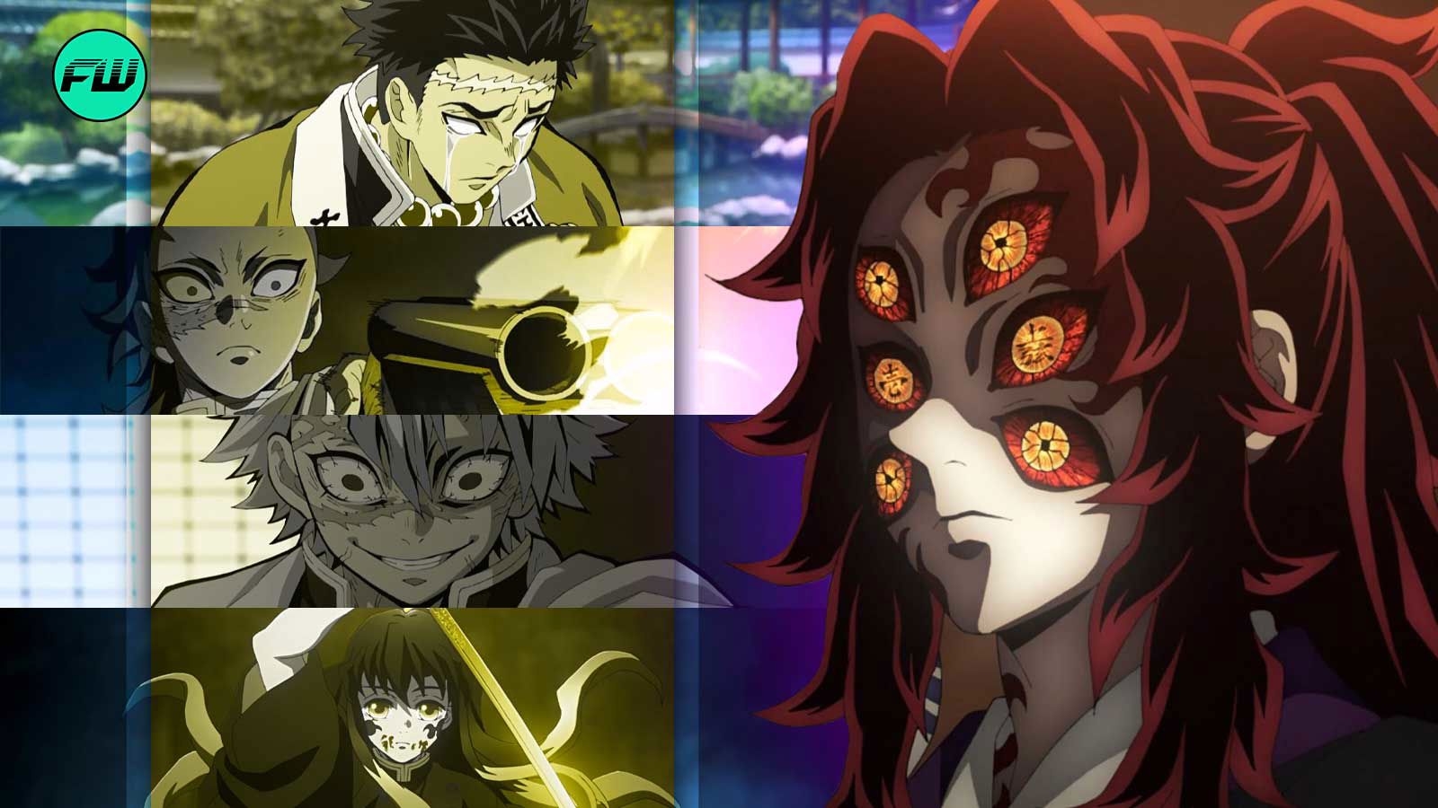 Thanh Gươm Diệt Quỷ, Demon Slayer, Vô Hạn Thành, trận chiến anime, trận đánh cuối, Thượng Huyền, Sát Quỷ Đoàn