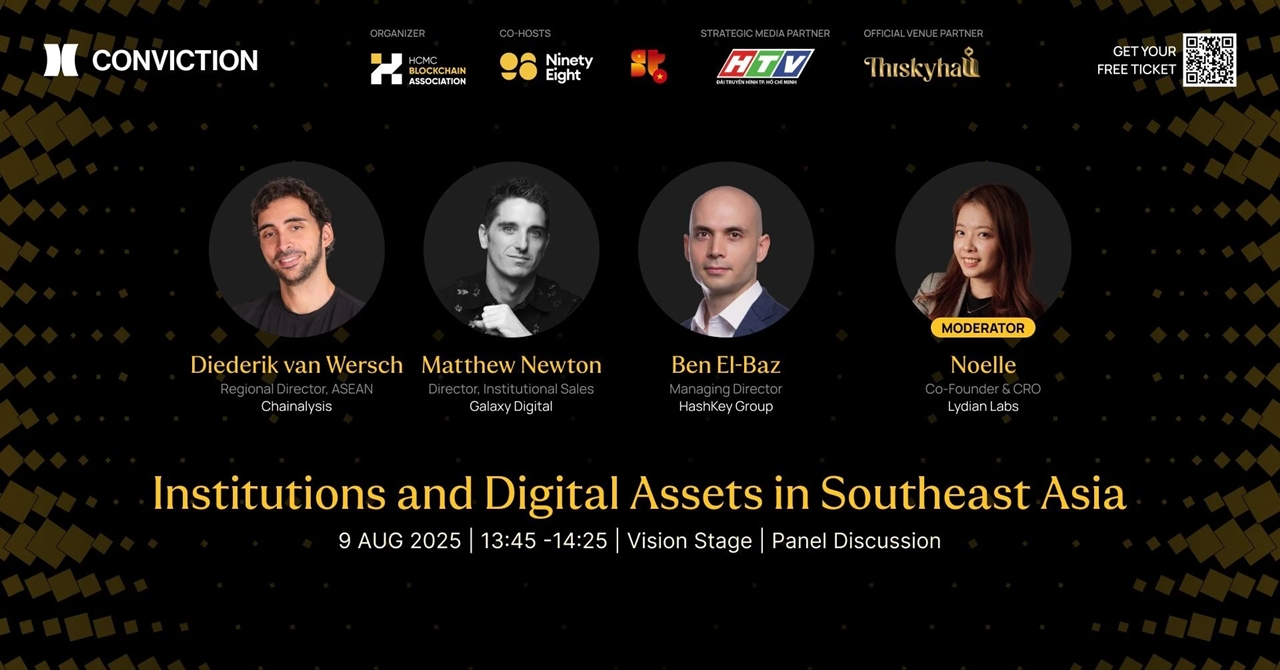 Conviction 2025, blockchain, AI, tài sản số, pháp lý tài sản số, phát triển Web3, chuyển đổi số, tọa đàm công nghệ