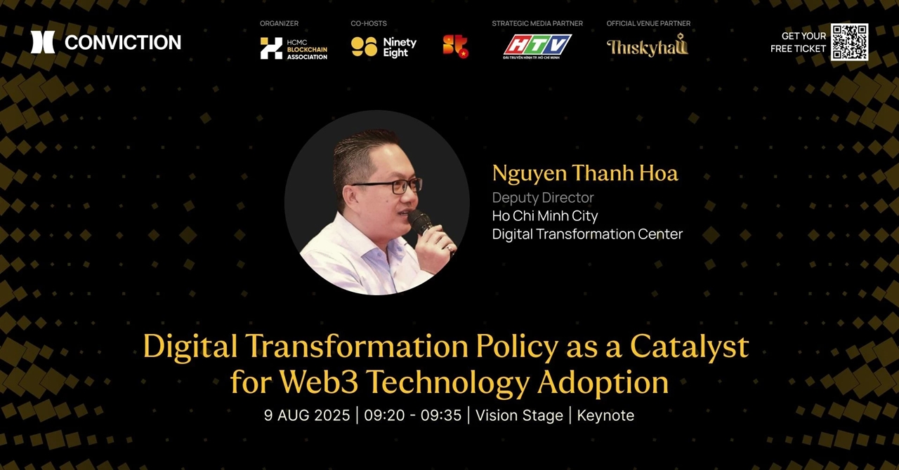 Conviction 2025, blockchain, AI, tài sản số, pháp lý tài sản số, phát triển Web3, chuyển đổi số, tọa đàm công nghệ