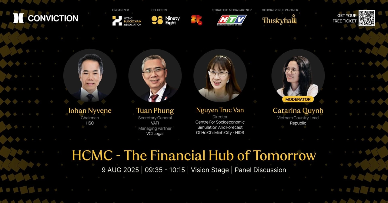 Conviction 2025, blockchain, AI, tài sản số, pháp lý tài sản số, phát triển Web3, chuyển đổi số, tọa đàm công nghệ