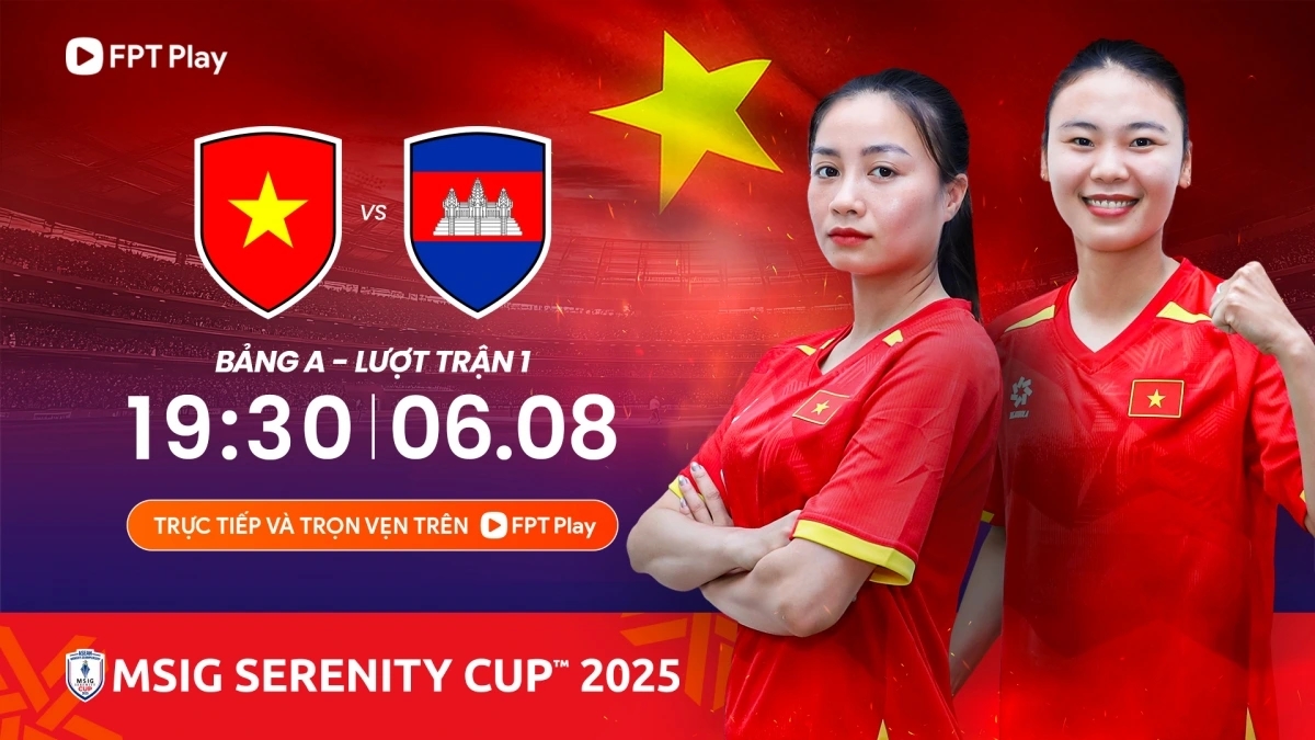 Lịch thi đấu tuyển nữ Việt Nam 9/8/2025, nữ Việt Nam vs Indonesia, trực tiếp bóng đá nữ, FPT Play