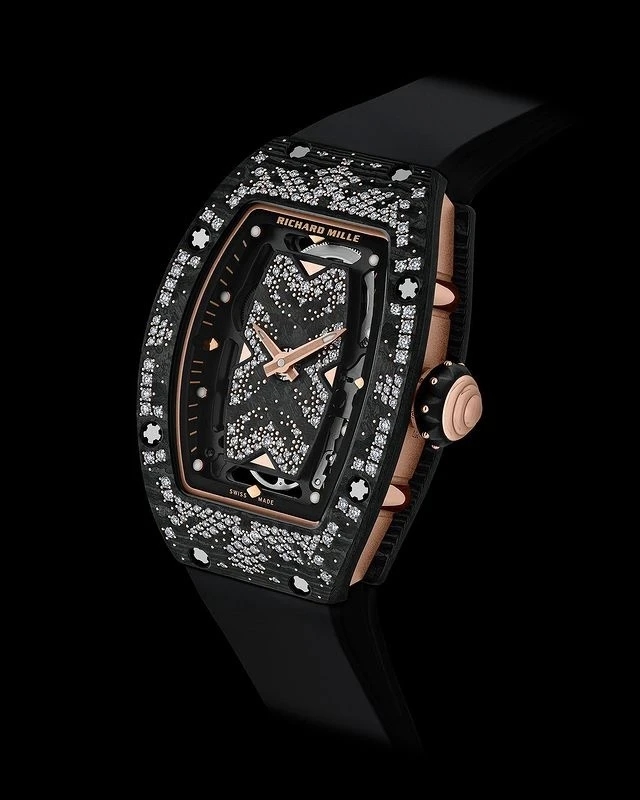 Jeff Bezos, Lauren Sánchez, Richard Mille RM 07-01, đồng hồ kim cương, quà cưới xa xỉ