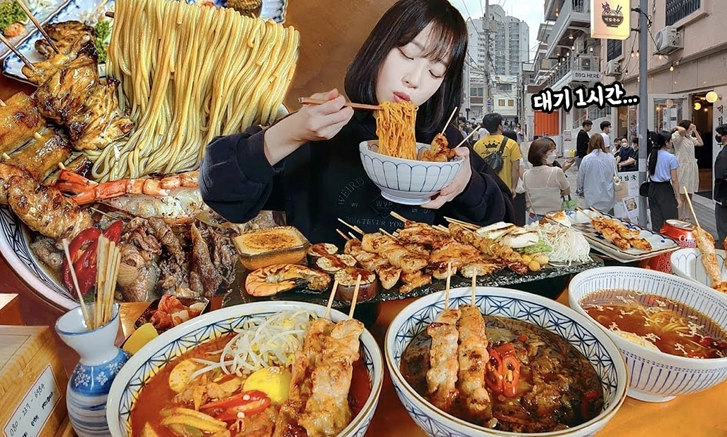 Tzuyang, YouTuber Hàn Quốc, mukbang, Park Jung Won, ăn nhiều không tăng cân
