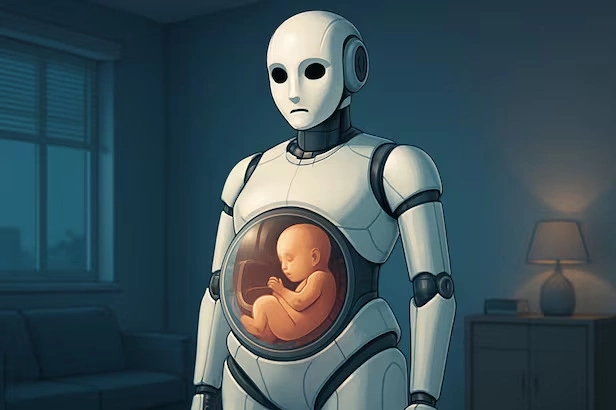 Robot mang thai hộ, Trung Quốc, tử cung nhân tạo, công nghệ sinh sản, Zhang Qifeng