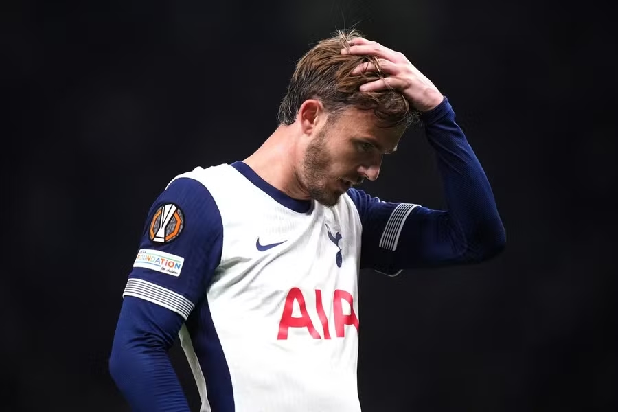 James Maddison, Tottenham, chấn thương ACL, Premier League 2025/26, Tottenham, Super Cup