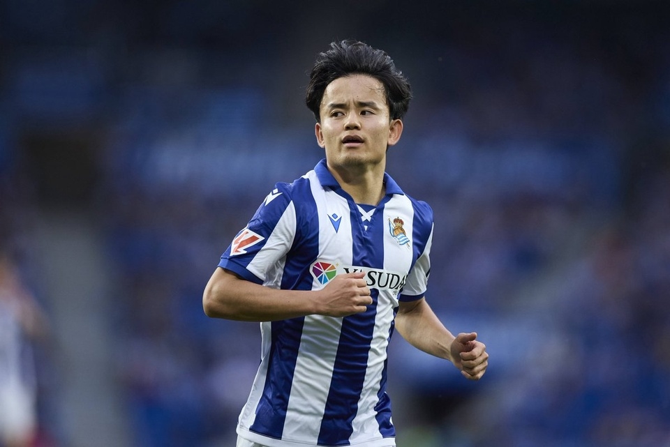Takefusa Kubo, Atletico Madrid, Real Sociedad, Diego Simeone, chuyển nhượng La Liga, Champions League