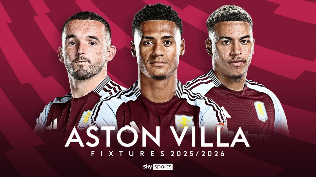 Lịch thi đấu Aston Villa 2025/26, Aston Villa, Premier League 2025/26, The Villans, Villa Park, Aston Villa vs Newcastle