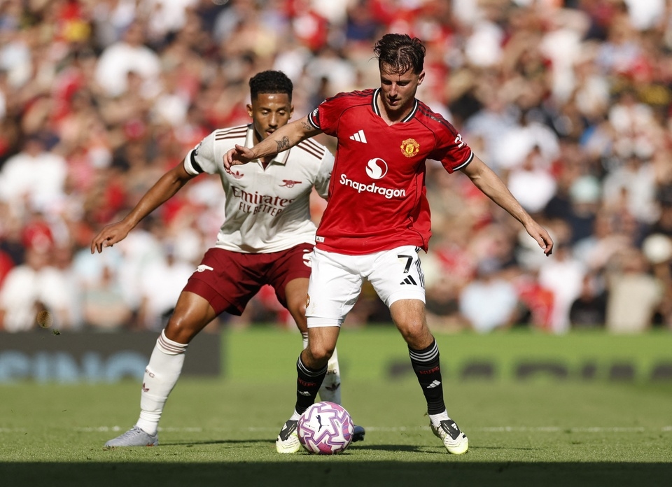 Mason Mount, MU vs Arsenal, Ruben Amorim, Ngoại hạng Anh 2025/26