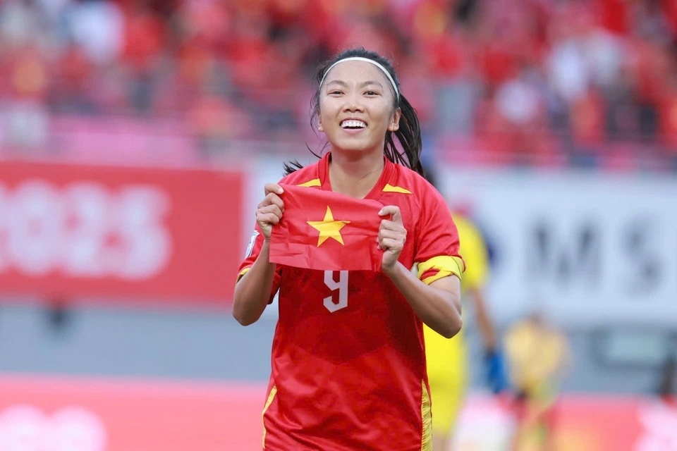 Huỳnh Như, tuyển nữ Việt Nam, AFF Cup nữ 2025, Việt Nam vs Thái Lan, Huỳnh Như ghi bàn