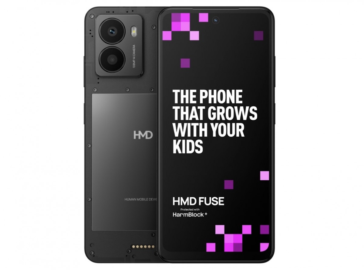 HMD Fuse, HarmBlock AI, smartphone cho trẻ em, điện thoại an toàn, HMD Global