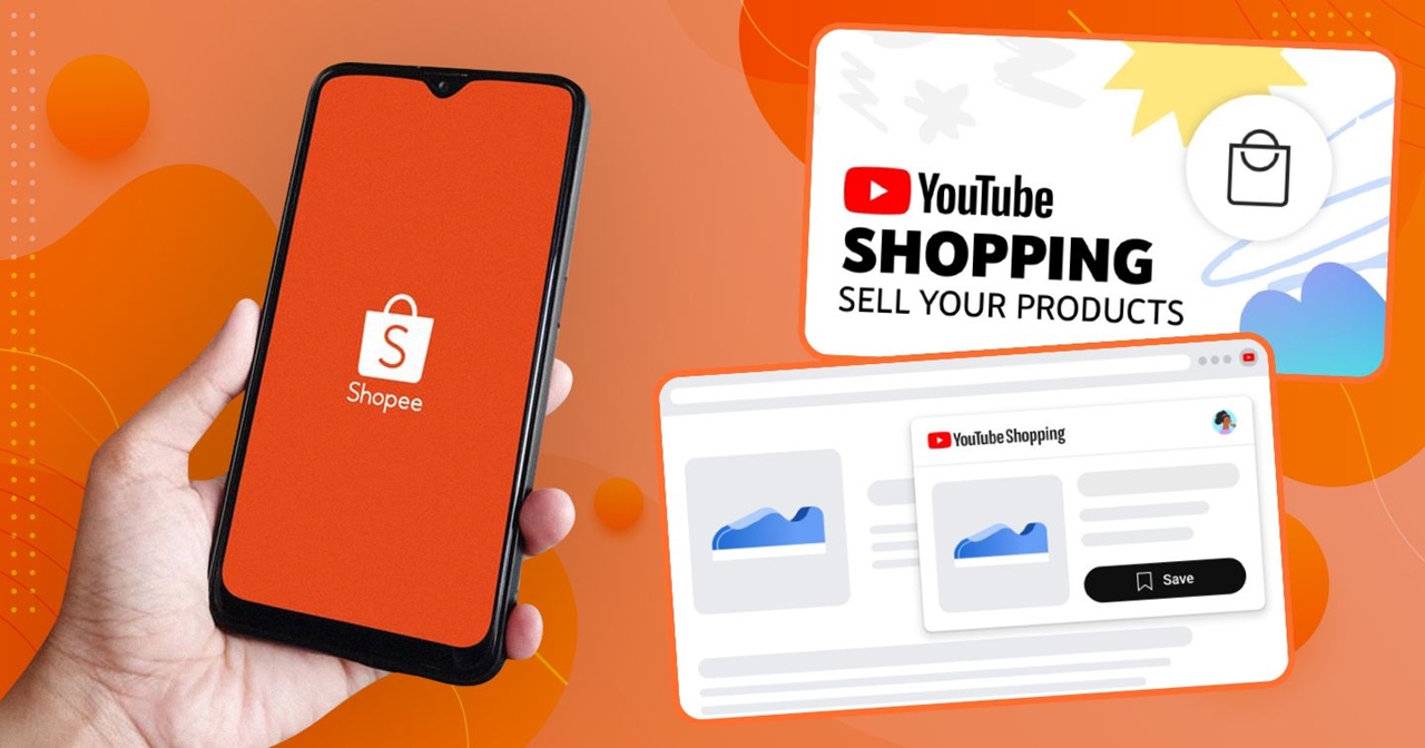 YouTube Shopping, Shopee, thương mại sáng tạo, YouTube liên minh Shopee, YouTube Shopping Việt Nam