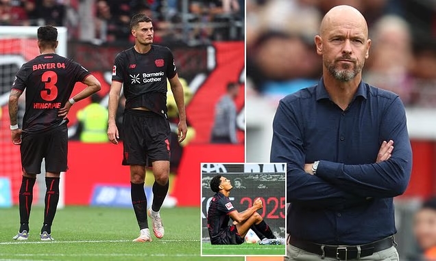 Leverkusen, Ten Hag, Bundesliga, Hoffenheim, khởi đầu tệ hại, BayArena