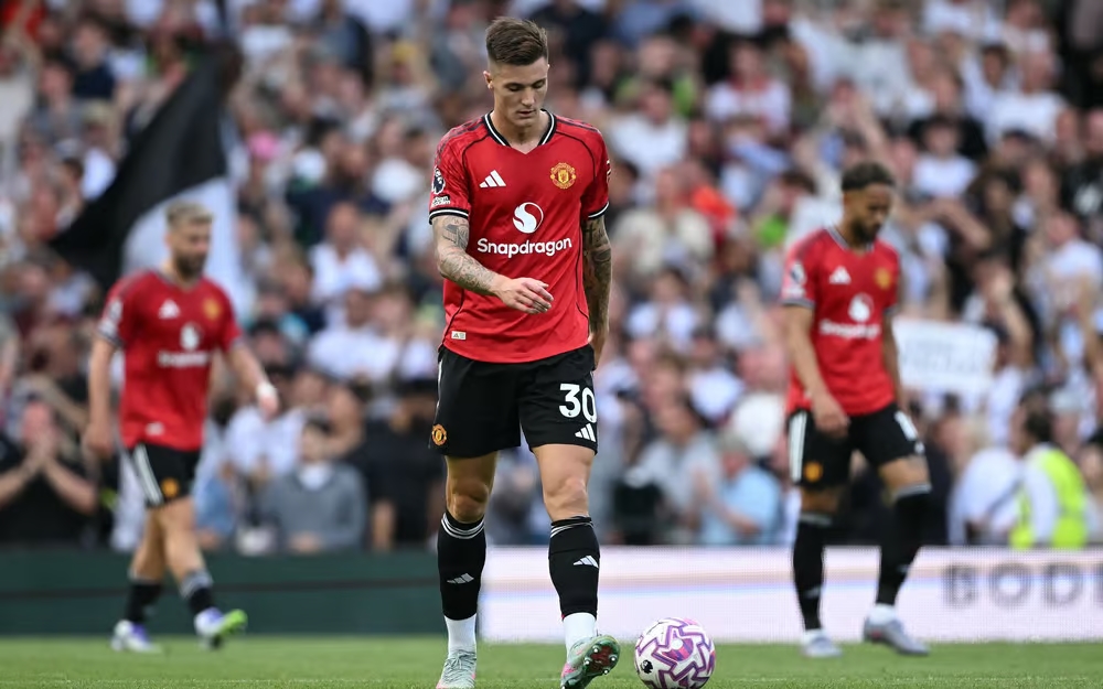 Benjamin Sesko, MU vs Fulham, Manchester United, Premier League 2025/26, Old Trafford