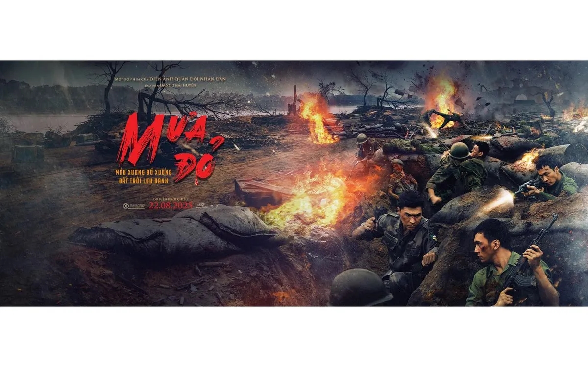 Mưa đỏ, doanh thu phim Việt, phim chiến tranh Việt Nam, phòng vé, Box Office Vietnam