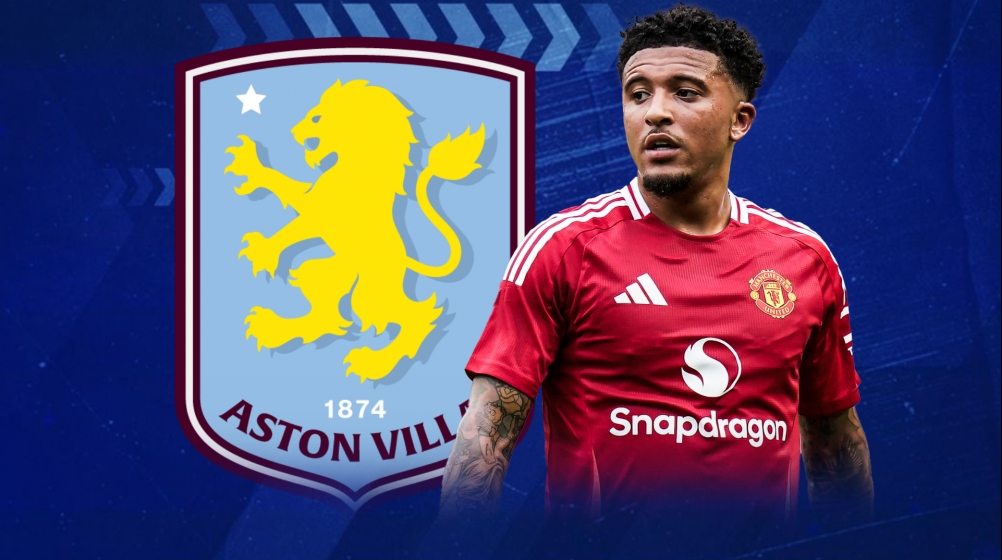 Jadon Sancho, Aston Villa, Manchester United, chuyển nhượng Sancho
