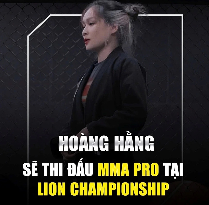 Hoàng Hằng, MMA, LION Championship, võ tổng hợp, cô gái MMA