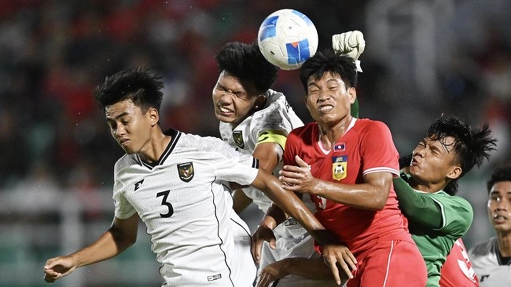 U23 Indonesia, U23 Lào, vòng loại U23 châu Á 2026, kết quả bóng đá, Hokky Caraka