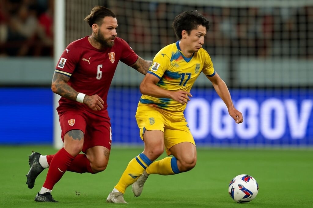 Xem trực tiếp Latvia vs Serbia, link livestream Latvia vs Serbia, vòng loại World Cup 2026, UEFA, FPT Play, kênh phát sóng, bóng đá trực tuyến, Daugava Stadium
