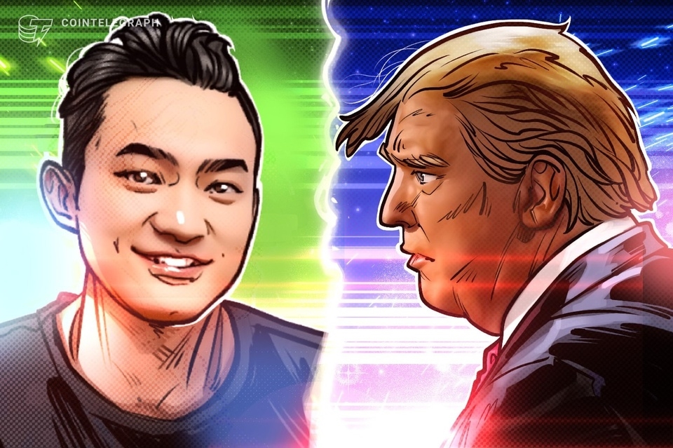 Justin Sun, World Liberty Financial, WLFI, coin Trump, tiền mã hóa, token bị khóa