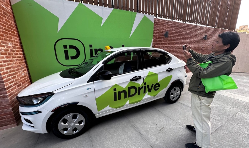 InDrive, Siêu ứng dụng, ride-hailing, giao hàng tạp hóa, Kazakhstan, thị trường mới nổi, Uber, Ola, Rapido