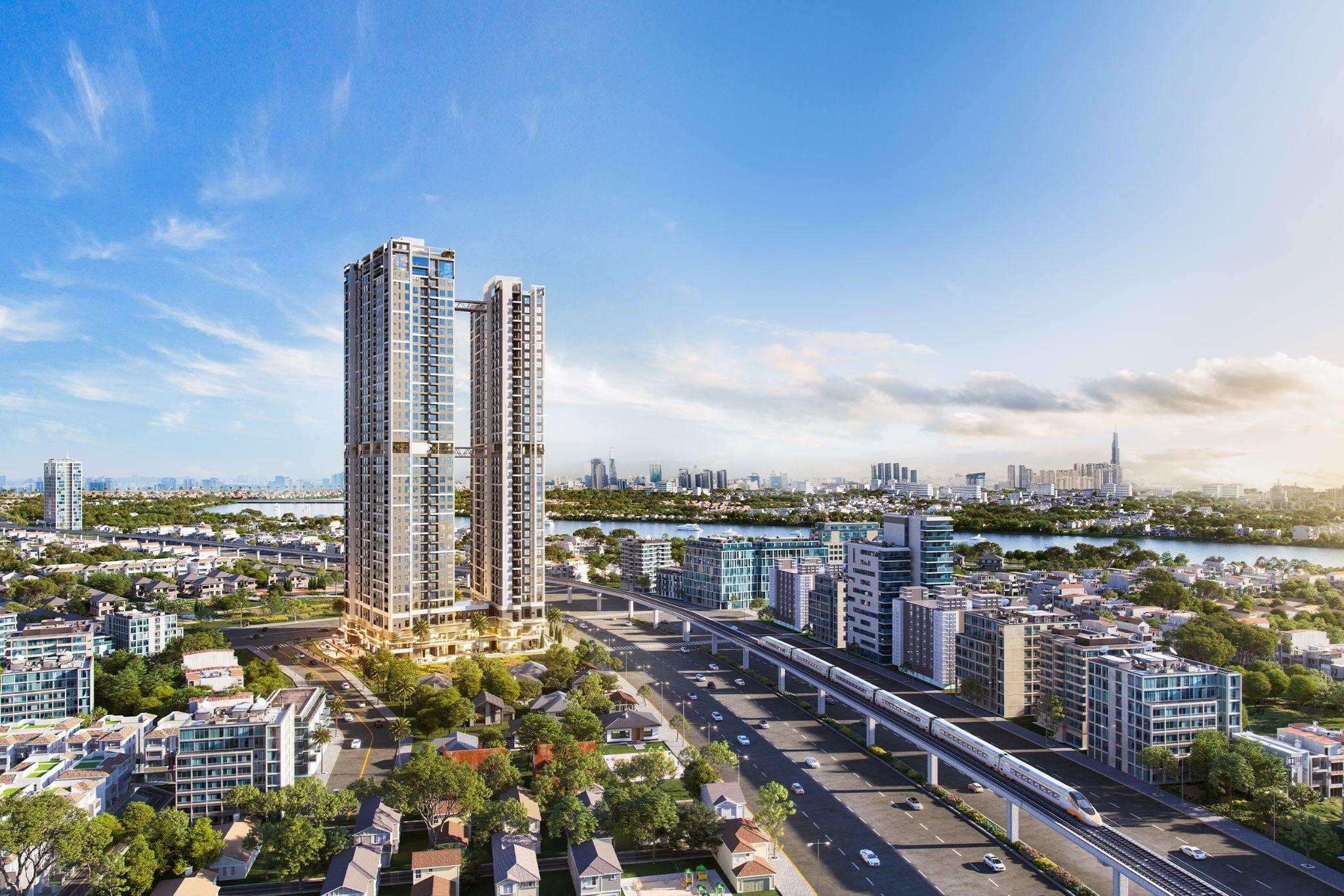 The Emerald 68, site tour Coteccons, căn hộ cao cấp Bình Dương, dự án Lê Phong
