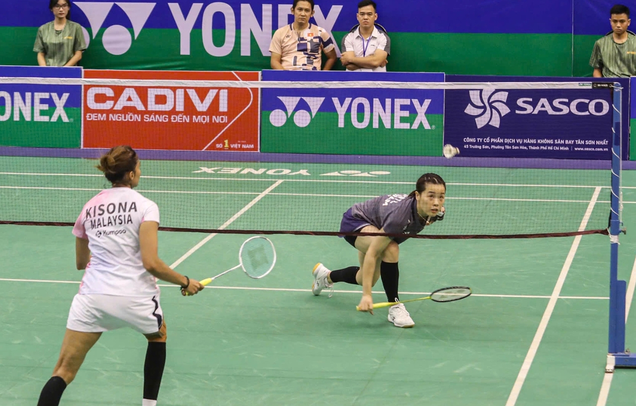 Thùy Linh, Vietnam Open 2025, cầu lông Việt Nam, Nguyễn Thùy Linh, Kisona Selvaduray