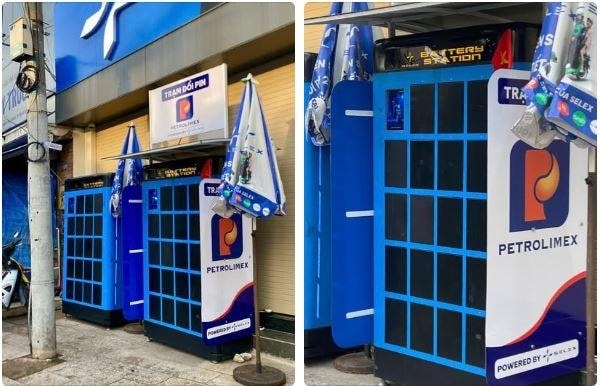 Petrolimex, Trạm đổi pin, Xe máy điện, Selex Motors, năng lượng sạch