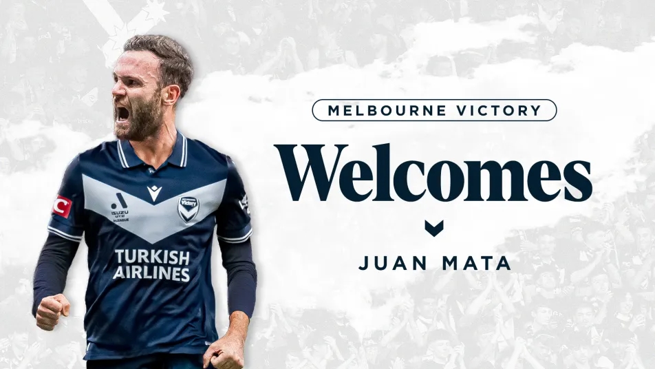 Juan Mata gia nhập Melbourne Victory ở tuổi 37