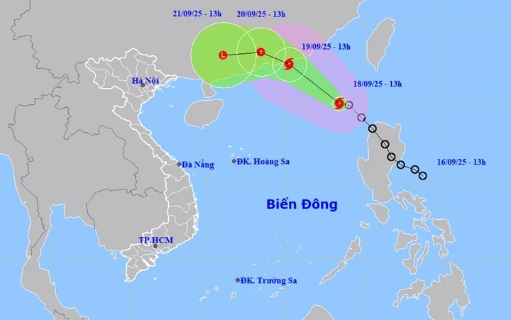 Bão số 8 Mitag, áp thấp nhiệt đới, Biển Đông, mưa lớn, Bắc Bộ, dự báo thời tiết