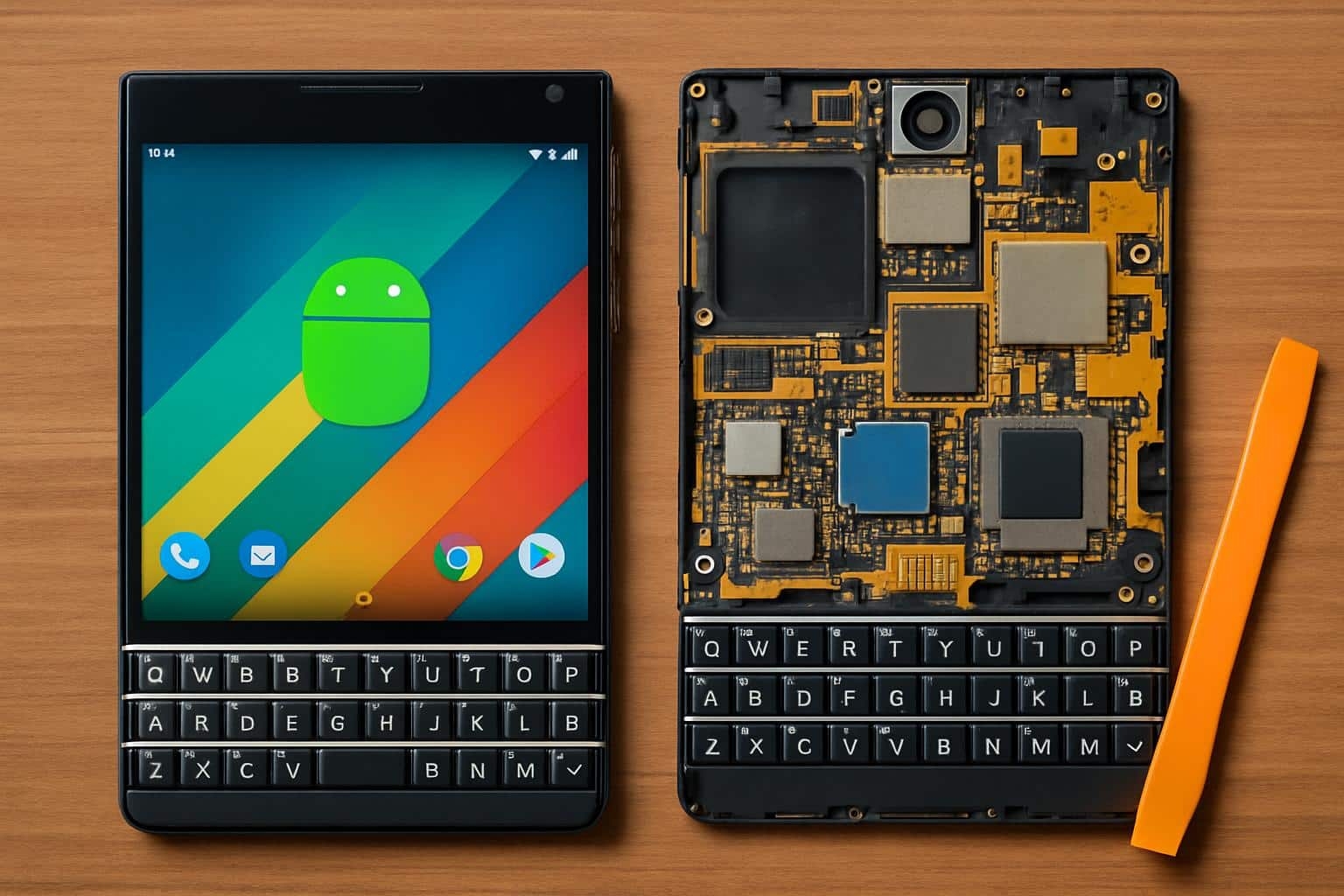 BlackBerry Passport, BlackBerry Passport hồi sinh, Android 14, chip Helio G99, smartphone bàn phím QWERTY, Zinwa